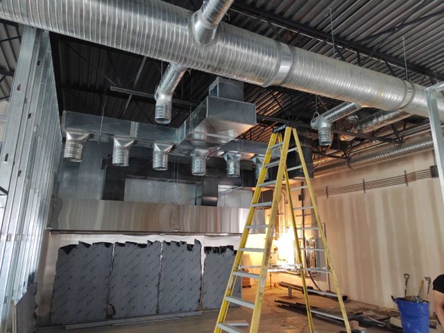 HVAC installation representing Foundation milestone